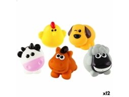 Conjunto Animais de Quinta WINFUN 7 X 6,5 X 4 Cm 12 Unidades