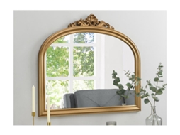 Espelho OZAIA Eyob (Dourado - Madeira - 107x3x90 cm)