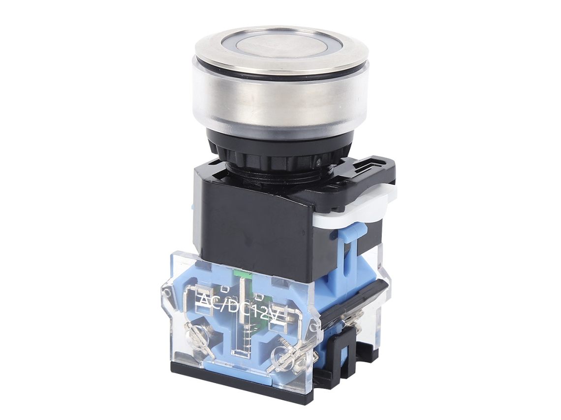 Interruptor Push button Plástico de Engenharia 12v Ac/dc