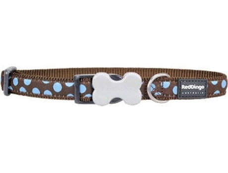Coleira para Cães  (Castanho - 20-32 x 1.2 cm - Nylon)