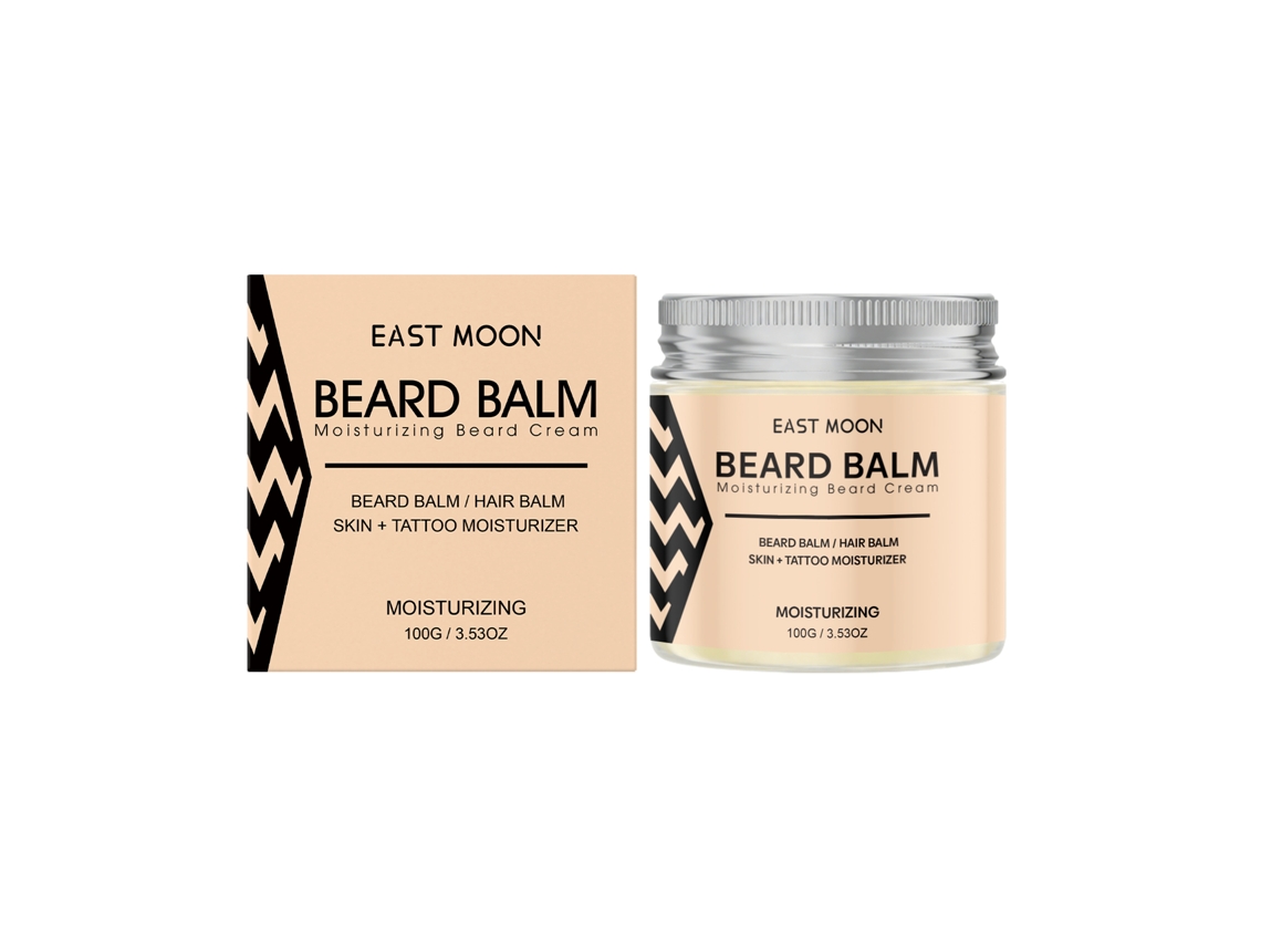 Cuidados Faciais com Creme para Barba East Moon, Hidratante e Refrescante LAXISCREED