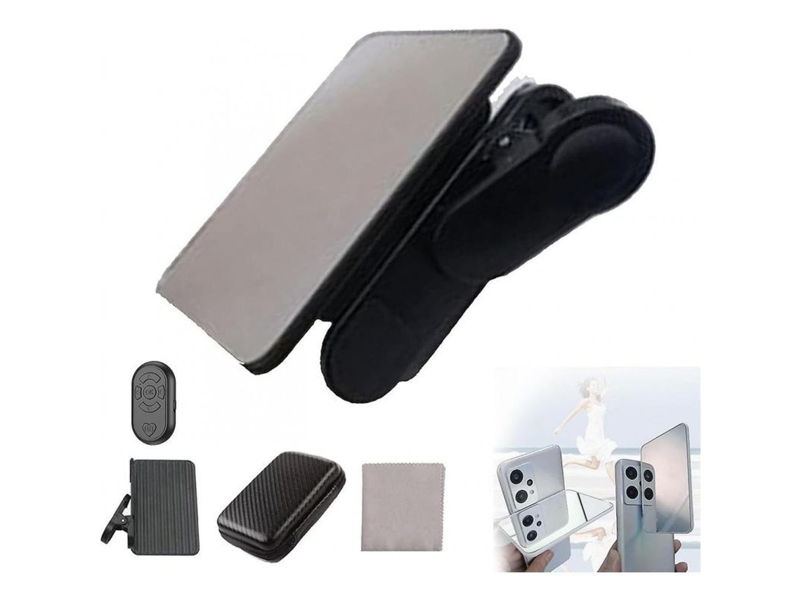 Kit de Clip com Espelho para Câmera de Smartphone S/MARCA