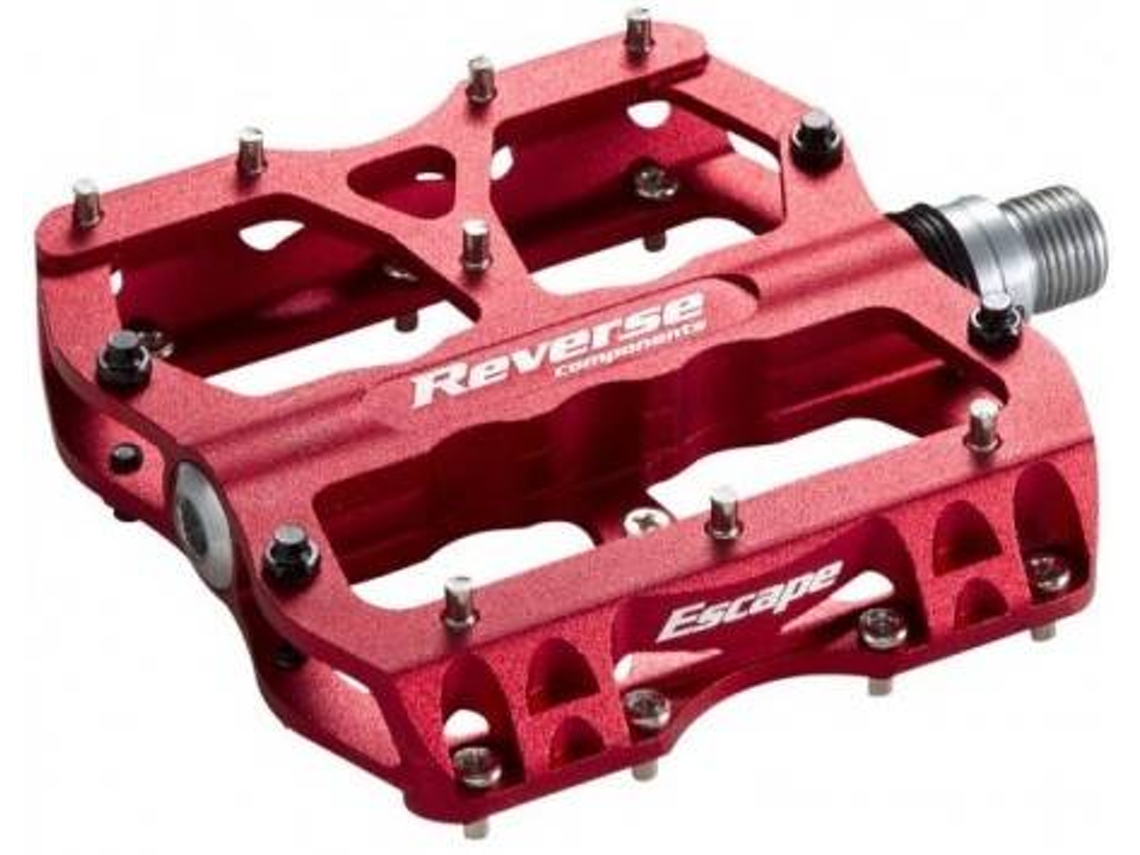 Pedais REVERSE COMPONENTS Escape (Vermelho)