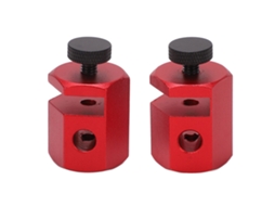 2pcs Calibre De Escada Em Alumínio Anodizado Vermelho Auxiliar Para Marcação De Quadros Na Carpintaria