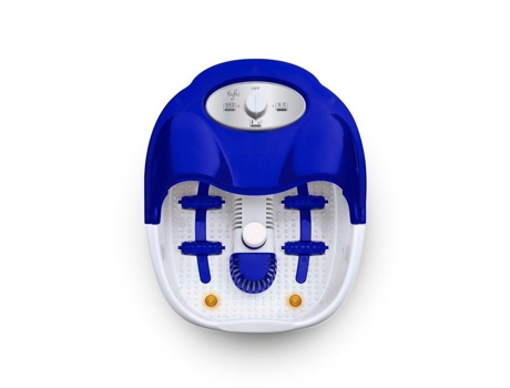 Pedilúvio Massageador YOGHI 80W 5 1L 3 Tipos de Massagem Acessórios de Pedicure Intercambiáveis Azul