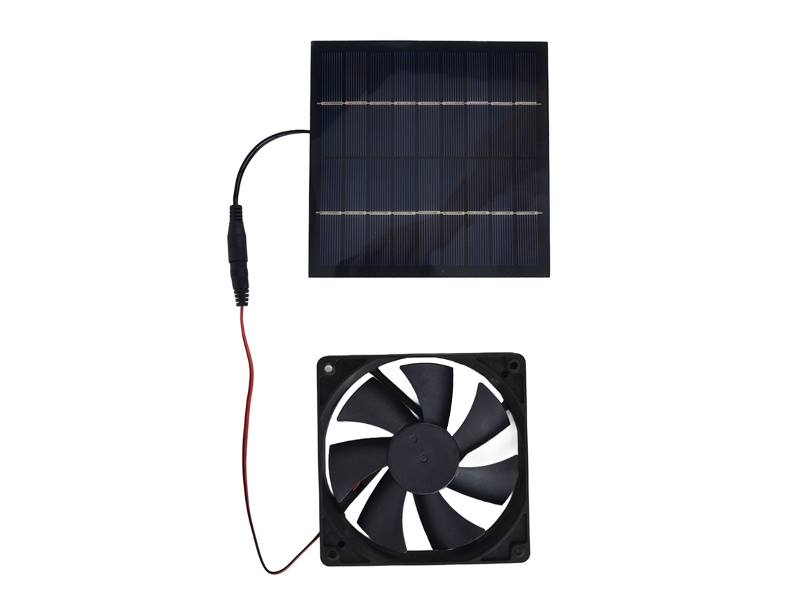 Ventilador de Exaustão Solar 10w S/MARCA