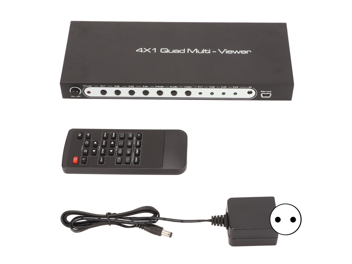 Switcher Hdmi 4 Entradas 1 Saída LAXISCREED