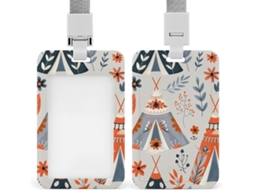 Porta Crachá Redondo, Personalizável, À Prova D Água, Protetor De Crachá, Funcionários De Escritório, Médicos E