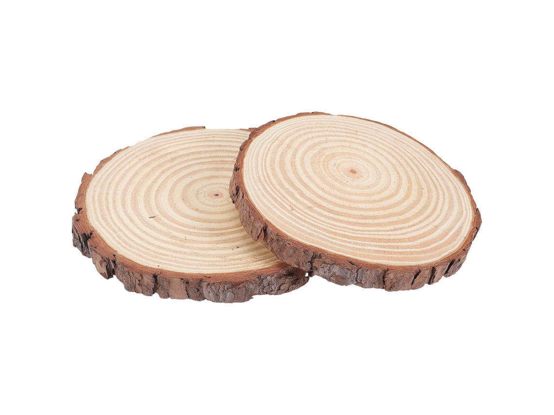 Kichouse 2 Pedras Redondas para Caminhos e Jardins, Ideais para Decoração de Jardins e Áreas Externas CHABERLU