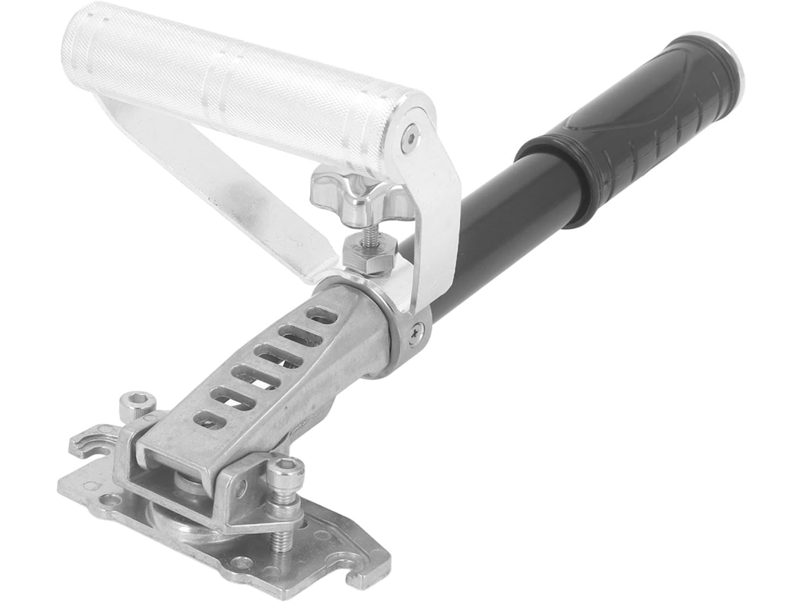 Cabo extensor plano com ângulo ajustável para acabamento de pinturas em paredes de drywall.