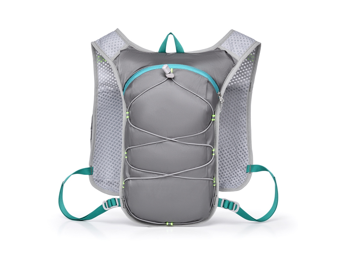 (cinza) Mochila De Grande Capacidade, Adequada Para Ciclismo, Montanhismo, Maratona E Caminhadas.