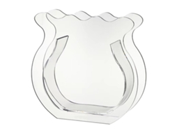 Aquário pequeno e moderno em acrílico transparente e espesso da Baok-glass para casa, escritório e quarto.