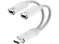 Adaptador De Cabo Usb-c Com Fonte Alimentação 100 W, Carregamento