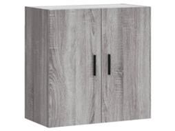 Wall Cabinet, Wall Cabinets Vidaxl Cinzeto Madeira Processada (n/a)