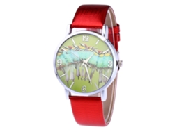 Reloj De Pareja De Aleación Moda Dial Redondo Analógico Cuarzo Unisex