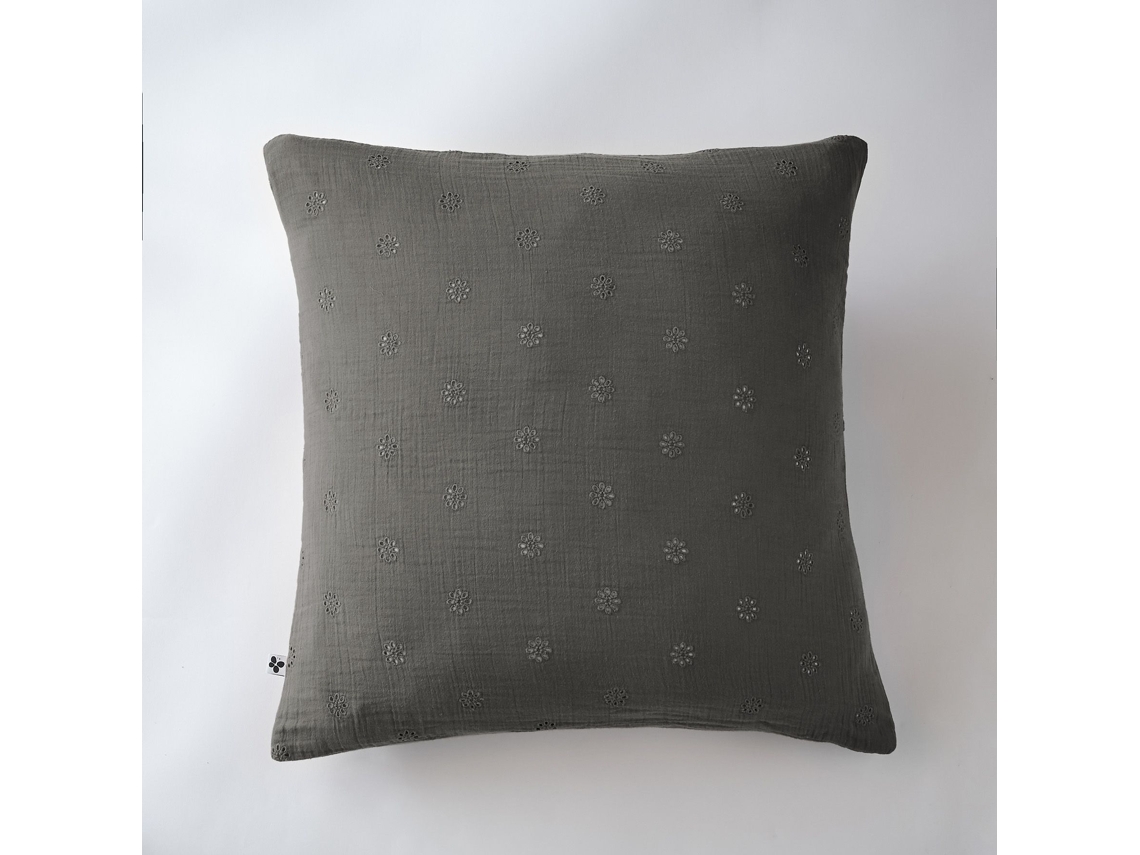 Funda De Almohada 60 X 60 Cm Gaïa Boho Granito