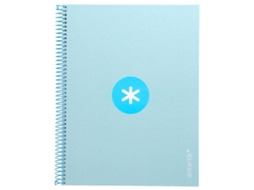 Caderno LIDERPAPEL Série Antartik 90g/m² Azul claro, (A4)