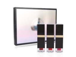 Set De Batom Hidratante De Longa Duração Com Brilho Pérola 4,5ml X 3 Unidades