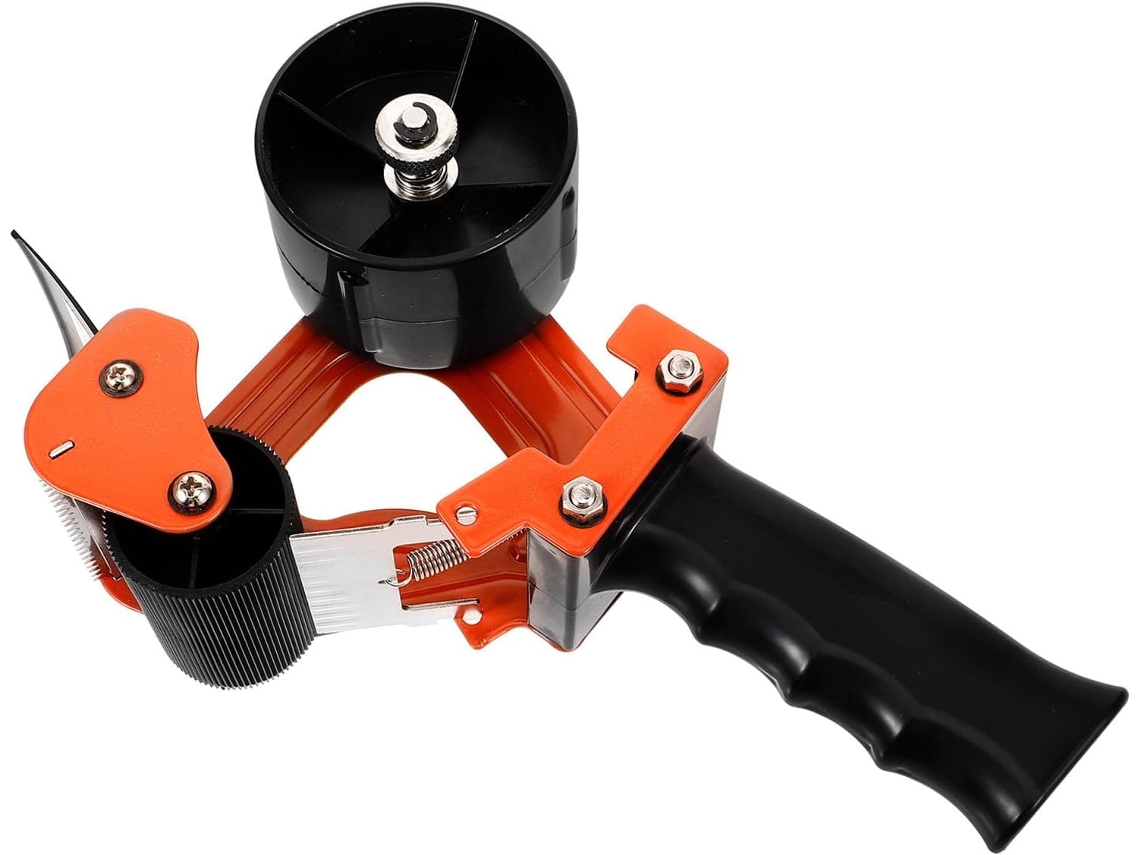 Dispensador de fita adesiva para embalagens em aço inoxidável 60mm