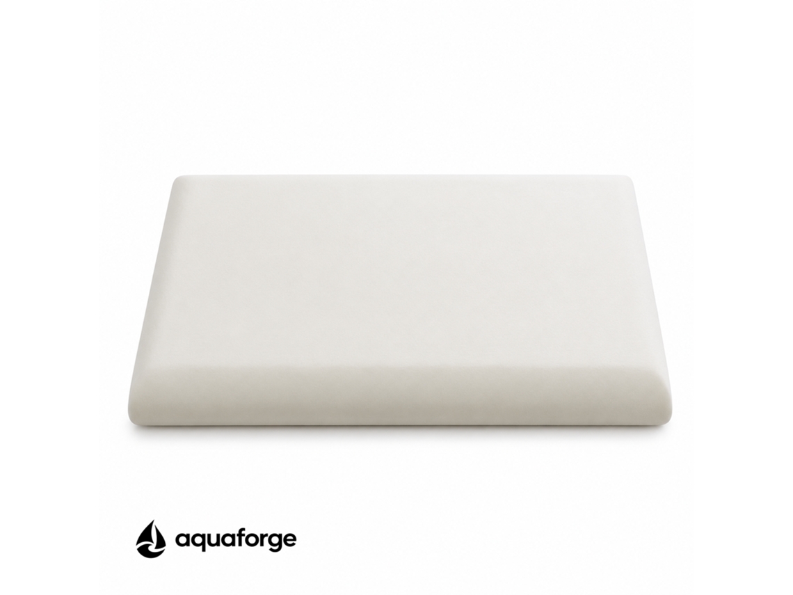Almofada Cervical Ergonómica Algodão 70 X 42 X 6 Cm