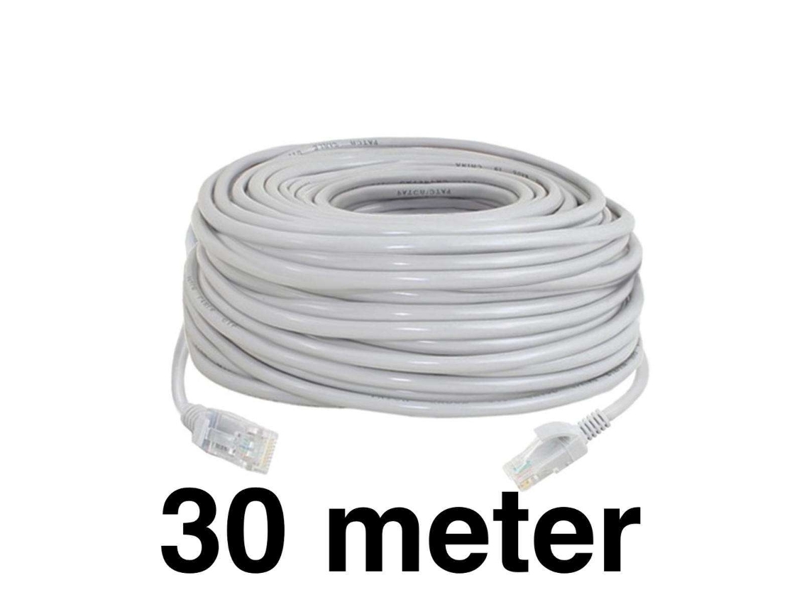 Cabo De Rede De 30 M Cat5e Cabo De Internet Brilvibera