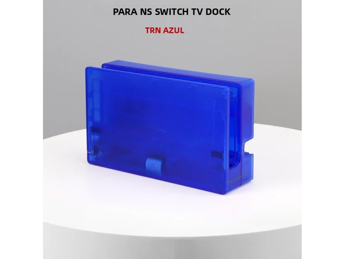 Base De Carregamento Transparente Compatível Com Hdmi (azul) Para Nintendo Switch