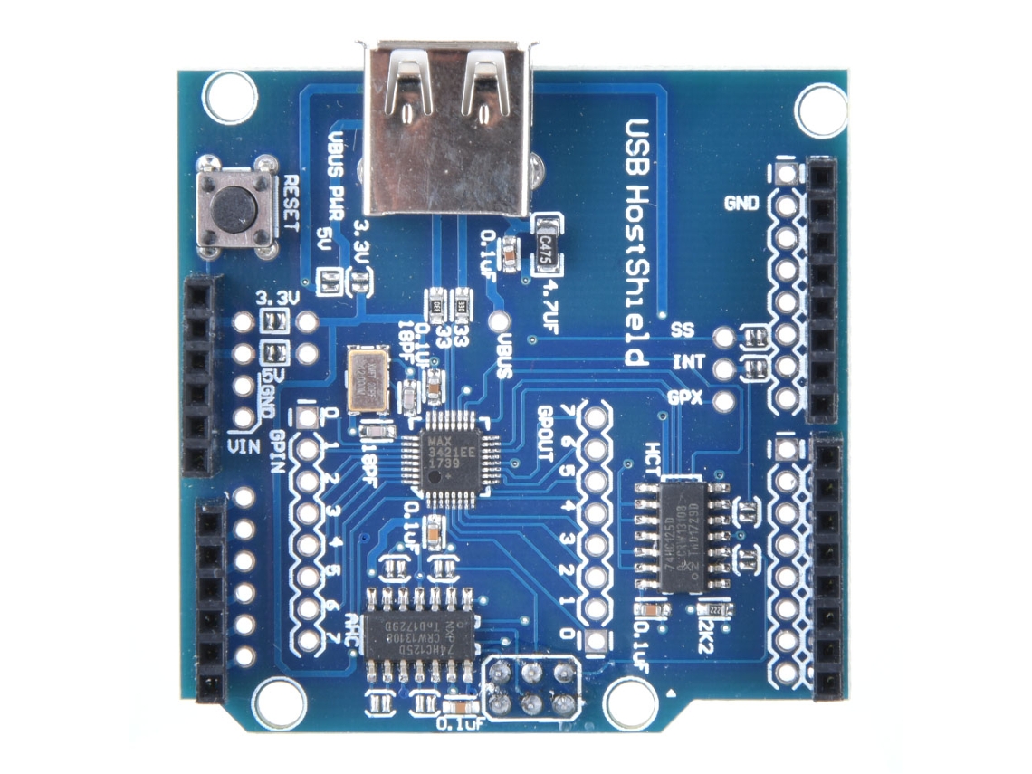 Placa Usb Host para Google/android Adk com Suporte a Usb Hub