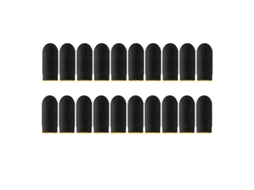 (pacote Com 20, Amarelo) Dedeiras Resistentes Ao Suor E Antiderrapantes Para Telas Sensíveis Ao Toque, Dedeiras Respiráveis Para Jogos.