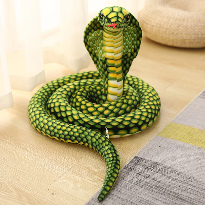 (verde, 240 Cm) Brinquedo De Pelúcia Realista Em Formato De Cobra, Perfeito Para Brincadeiras E Diversão.