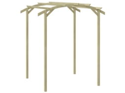Pergola, Pergolas Vidaxl Verde Madeira De Pinho Impregnada