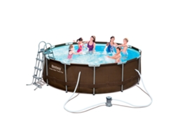 Conjunto Piscina Tubular BESTWAY 56943 (15232 L - 427x122cm)