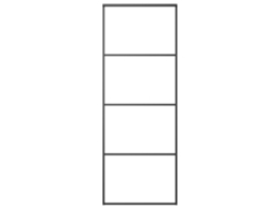 Sliding Door, Sliding Doors Vidaxl Preto Vidro (76 X 205 Cm)