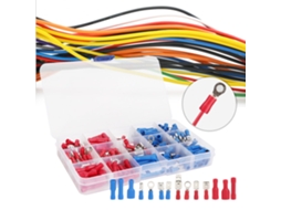 Kit 200 Conectores Elétricos Isolados Para Auto
