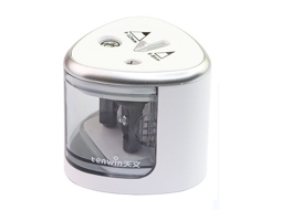 Apontador elétrico Slowmoose, potente apontador alimentado por bateria para escola e escritório.