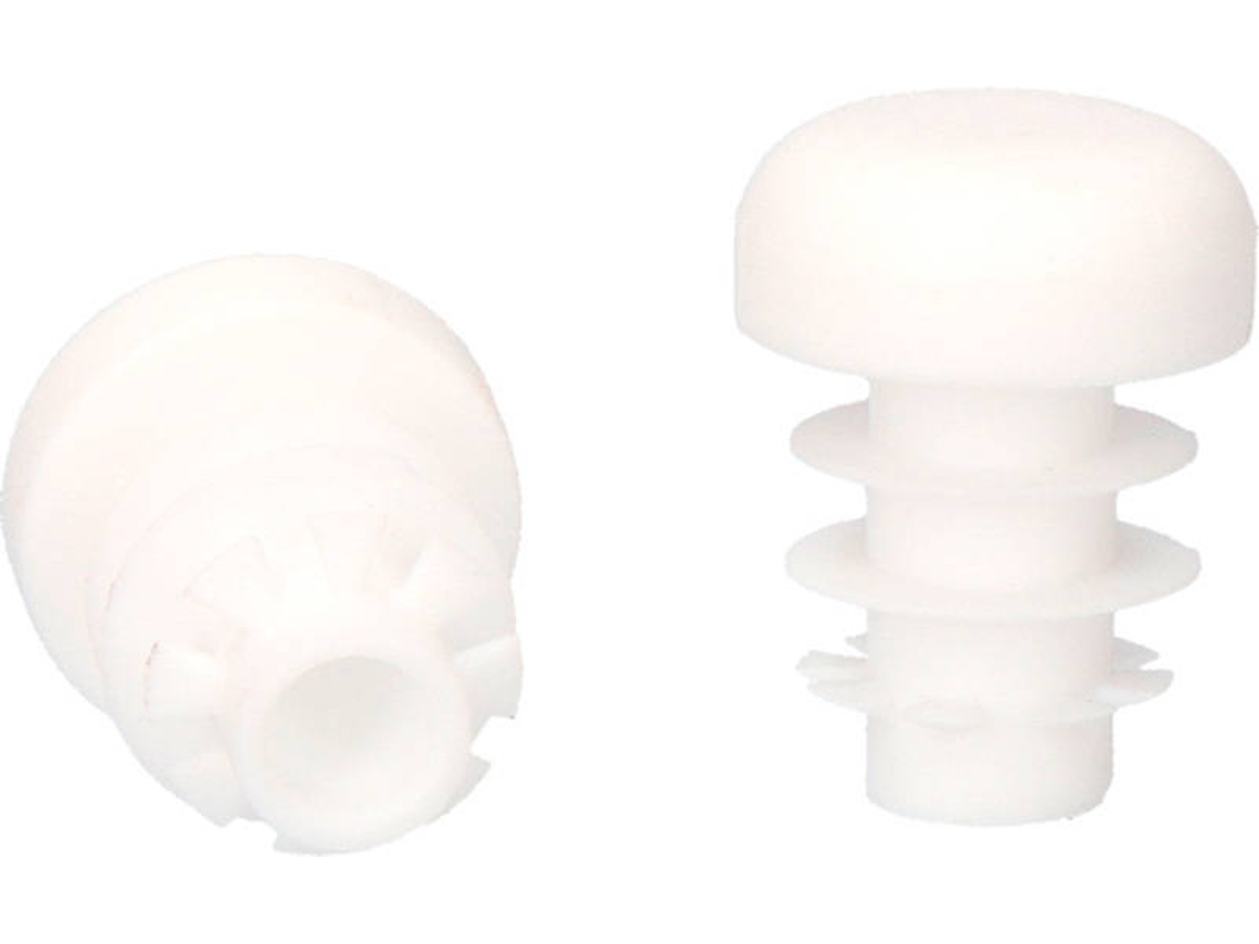 Topo Sistema Redondo para Interior Dimatel Ø14Mm Branco