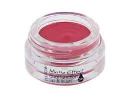Polvo De Rubor Mate Blush En Polvo Cremoso Cosmético Labial Paleta Rostro 5