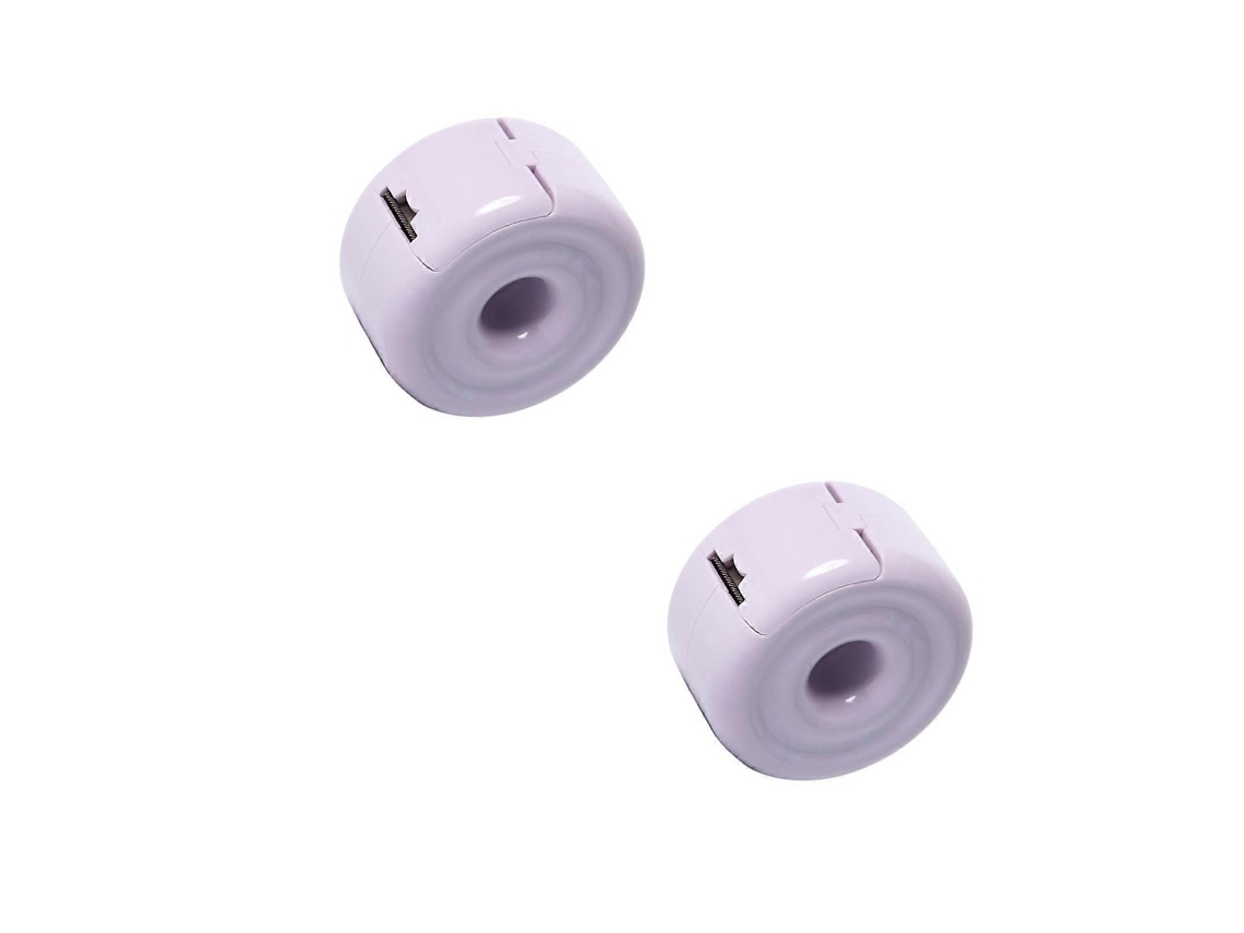 Conjunto de 2 Dispensadores Fita Adesiva para Escritório com Mecanismo Corte Rasgar Forma Limpa e Ma Nter o Espaço Trabalho GOKOCO