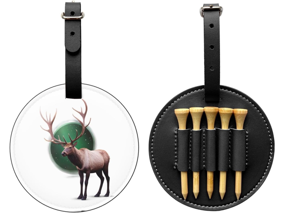 Bolsa para Tees de Golfe Northern Lights, preta | S/MARCA