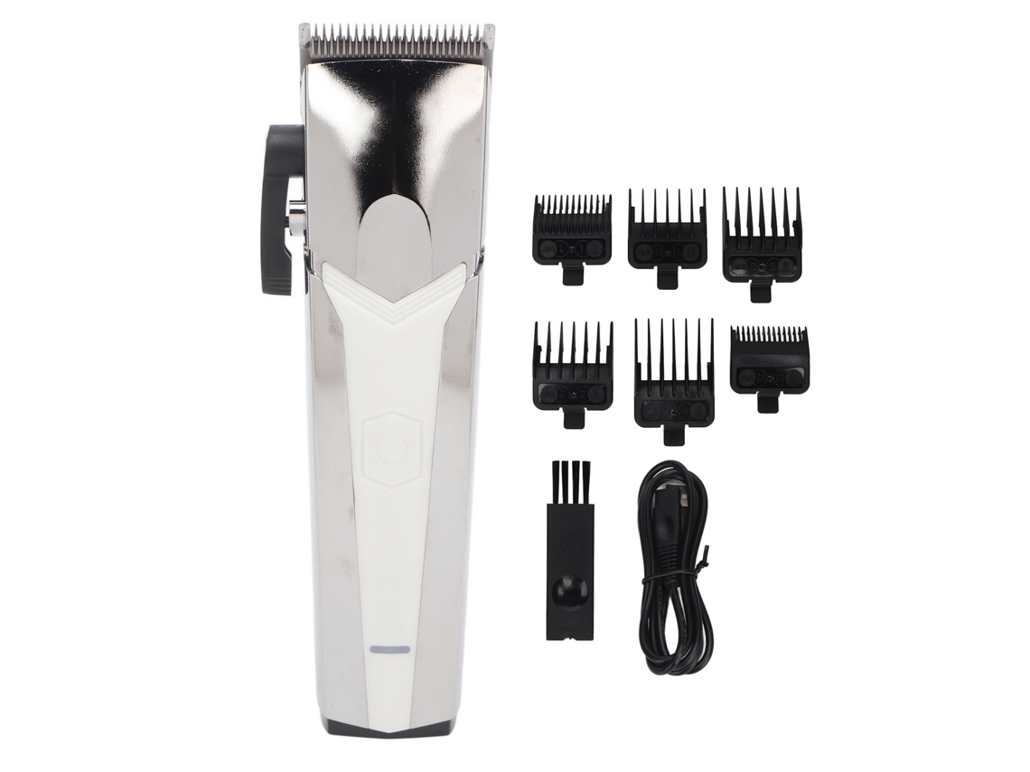Aparelho De Cortar Cabelo Elétrico Com Lâminas Afiadas, Cabo Ergonômico, 2000mah, Para Casa E Barbearia