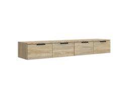 Armários de parede MAISON EXCLUSIVE em Madeira Sonoma (68x30x20 cm)