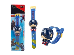 Relógio Brinquedo Infantil Desenho Animado Retrátil Deformável para Crianças Type 3