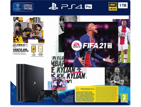 Consola PS4 Pro + FIFA 21 (1 TB)