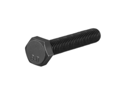 Fixação de parafusos com cabeça sextavada M8x40mm, aço carbono 8.8