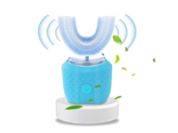 2026 Escova de Dentes Elétrica Ultrassônica, Automática em Formato U para Adultos com Rotação 360° GOKOCO