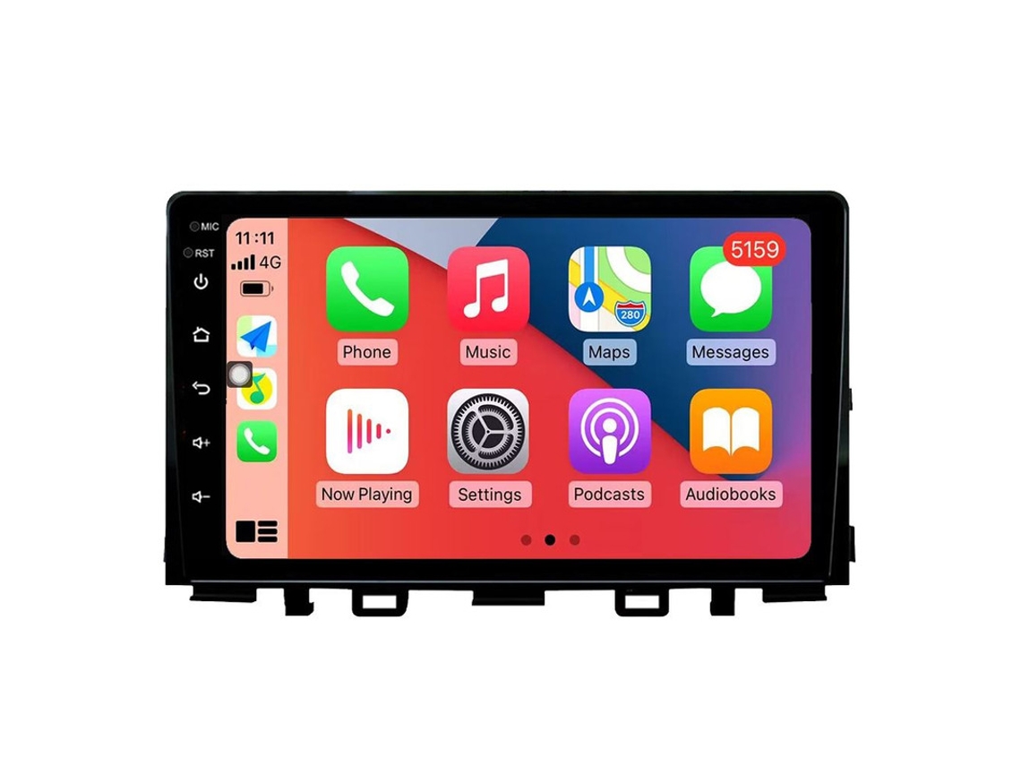 Central Multimídia Carplay Gpsandroid 2 Gb 32 Gb Para Kia Rio 2017 20182019 Android Auto Bluetooth