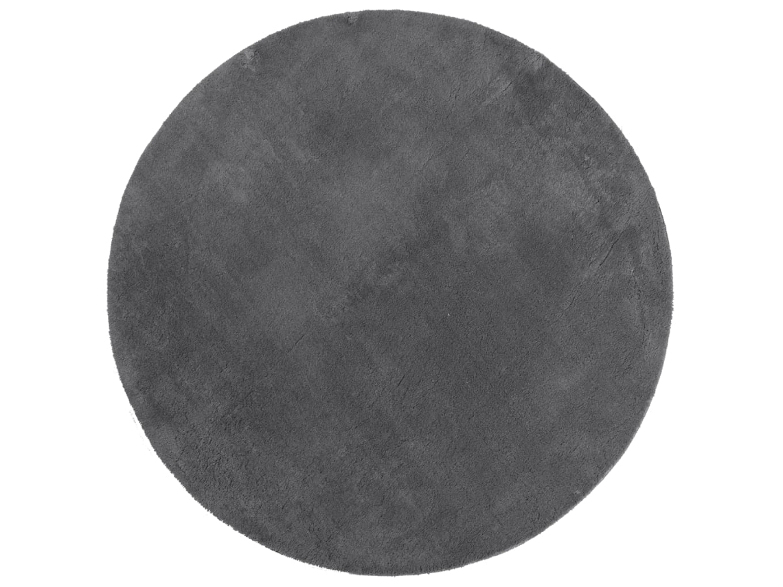 Rug, Rugs Vidaxl Antracite Poliéster (ø 160 Cm)