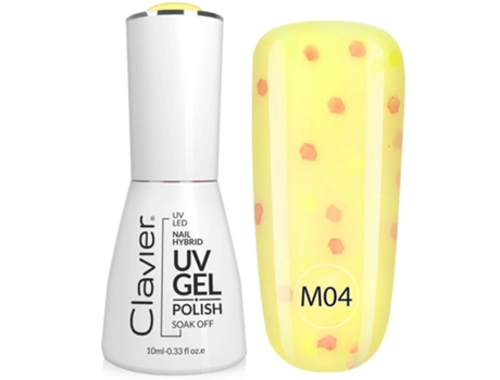 Luxury Multi Flavors Gel Nail Polish M04 Lemon Curd, 10ml Clavier