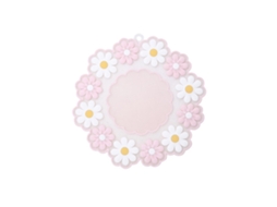 Porta Potes De Silicone Flor Resistente Ao Calor E Antiderrapante