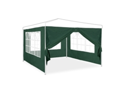Conjunto Com 4 Paredes Laterais Para Tenda De Festa Em Tecido Resistente