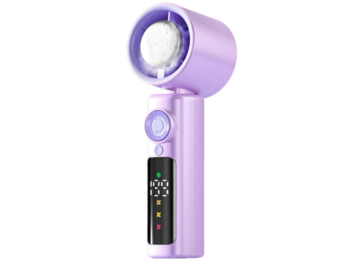 Ventilador Portátil De Mão Super Mini Turbos Recarregável Para Homens E Mulheres